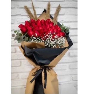 (mcm-1001) 33 Gül Buketi